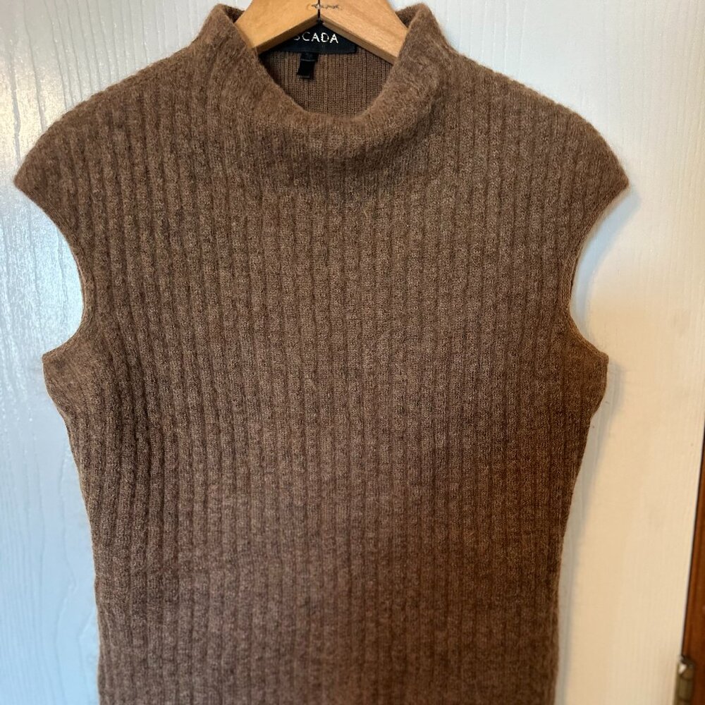 Escada Shoulder Shell Sweater